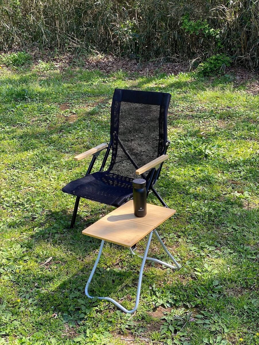 Snow Peak Mesh Low Chair 30 Rich Black LV-110M-RB Outdoor Snow Peak Mesh Low Chair 30 Rich Black LV-110M-RB Outdoor