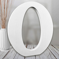 8 Inch White Wood Letters, Unfinished Wooden Letters for Wall MAGA Decorative St