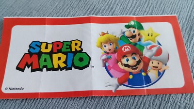 Kinder Joy Super Mario 2. Serie D 2025  Auswahl / Figuren mit BPZ