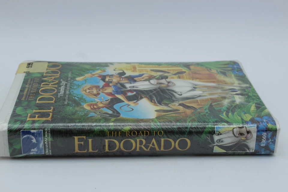 The Road to El Dorado, Dreamworks VHS, 2000, Clam Shell NEW Factory Sealed - Image 4 of 4
