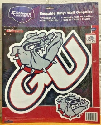 Gonzaga Bulldogs NCAA Fathead Teammates Peel & Stick Vinyl Decal Corn Hole Decal