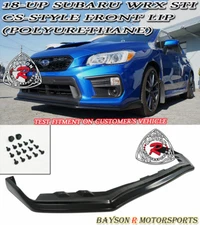 Fits 18-21 Subaru WRX STi ONLY CS-Style Front Lip (Urethane)