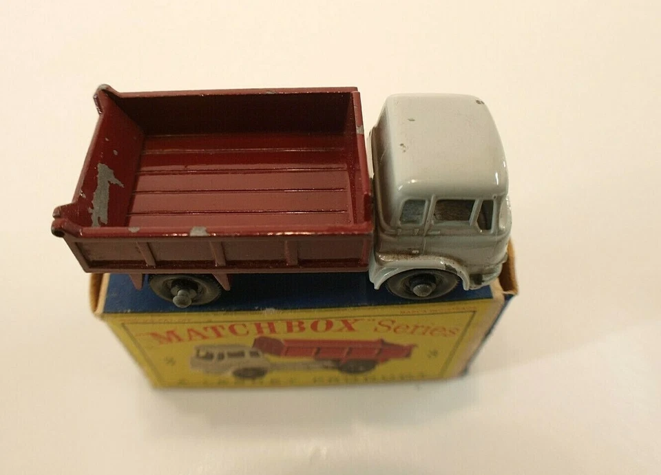 Matchbox Serie Nr. 3 Bedford Kipper LKW In Der Schachtel - Bild 4 von 4
