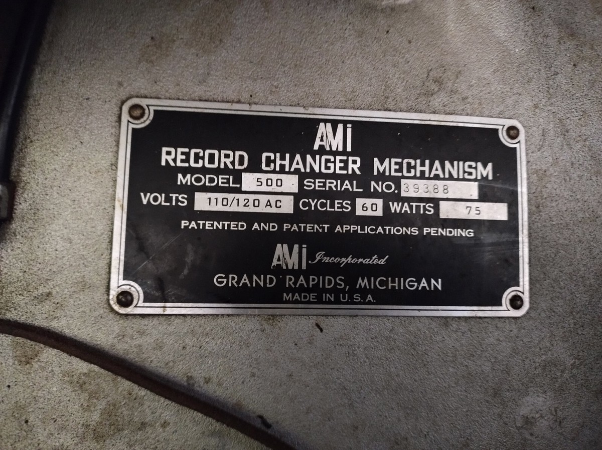 Vintage 1950's AMI Model D-40 Coin-Op Jukebox | eBay