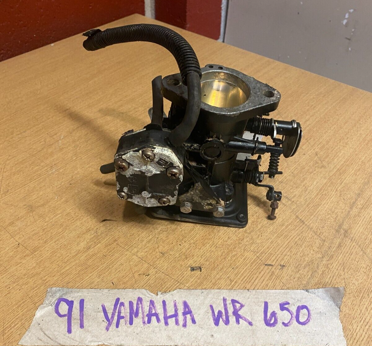 91 YAMAHA WAVE RUNNER LX650 CARBURETOR ASSEMBLY 6M6-14301-11-00