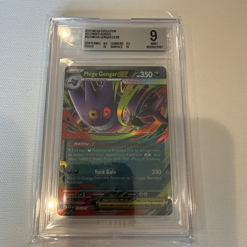 Mega Gengar ex graded BGS 9 for sale on eBay