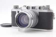  Near Mint Leica IIIf Rangefinder Film Camera w/ Summarit 5cm F1.5 From Japan