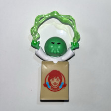 Wendy's Promotional Toy Figure Green minions goomi, monsters and minions