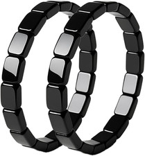 Hematite Bracelet for Men, Reclaim Your Edge Confidence Natural Hematite Stone