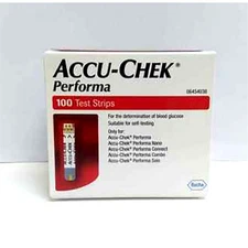 Accu-Chek Performa 200 Test Strips (2 Pack x 100 Each) Expiry - Feb 2026