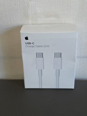 Apple USB-C Charge Cable 2m MLL82AM/A Genuine OEM White Glossy Finish, New