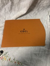 Watchmaker Estate Vintage EBEL Watch Company Catalog  piece of history  1996
