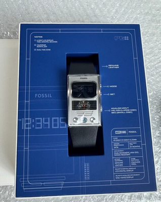 Marvel x Fossil Fantastic Four Dual Time Watch 32mm Limited Japan