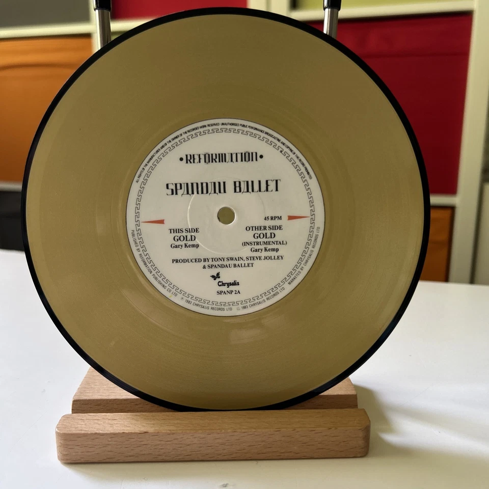 Spandau ballet gold 7" picture disc vinyl record. EX Unplayed Vinyl - Image 2 of 2