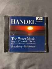 Handel: The Water Music - Royal Fireworks Music CD - NEW / Unopened