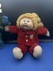 Vintage Cabbage Patch Kids 1978-1982 Blond Hair Ponytail Blue Eyes 1 Dimple