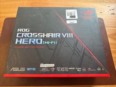 New ASUS ROG Crosshair VIII Hero Gaming Motherboard Wi-Fi - AMD AM4