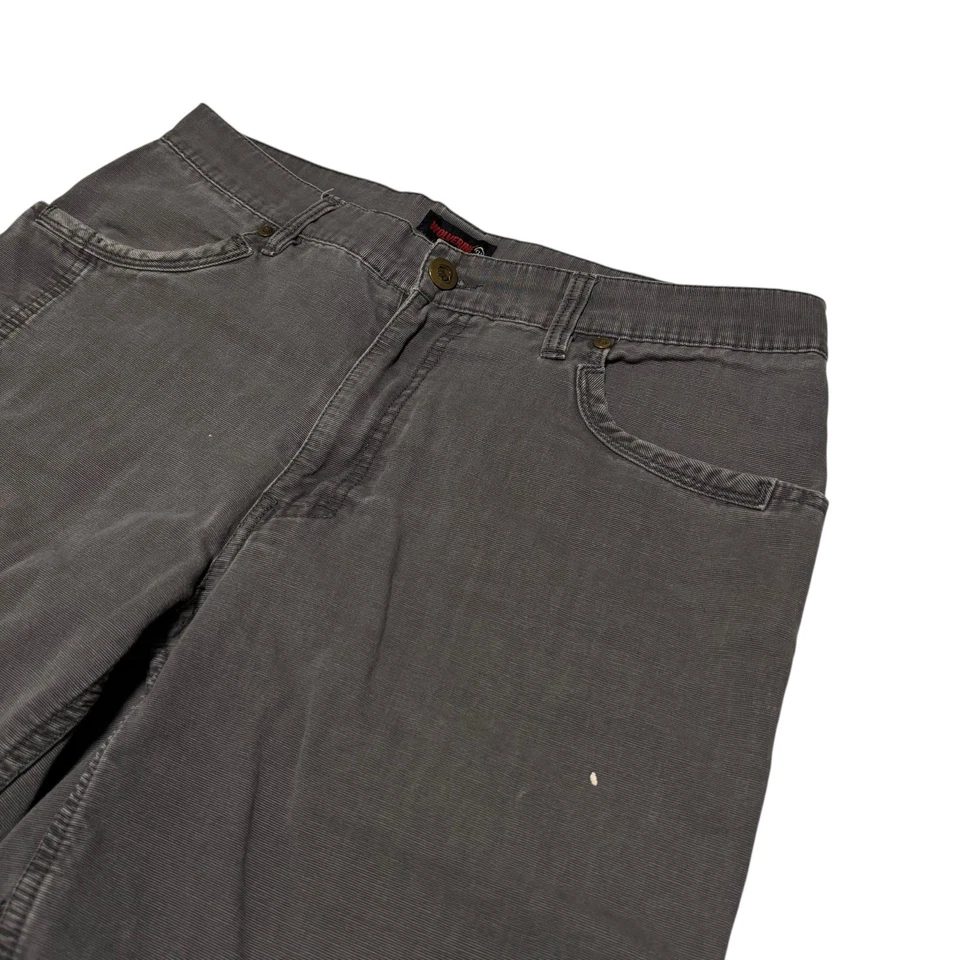 Wolverine Men's Canvas Carpenter Shorts Faded Gray Size 34 x 8.5 - Image 3 of 4