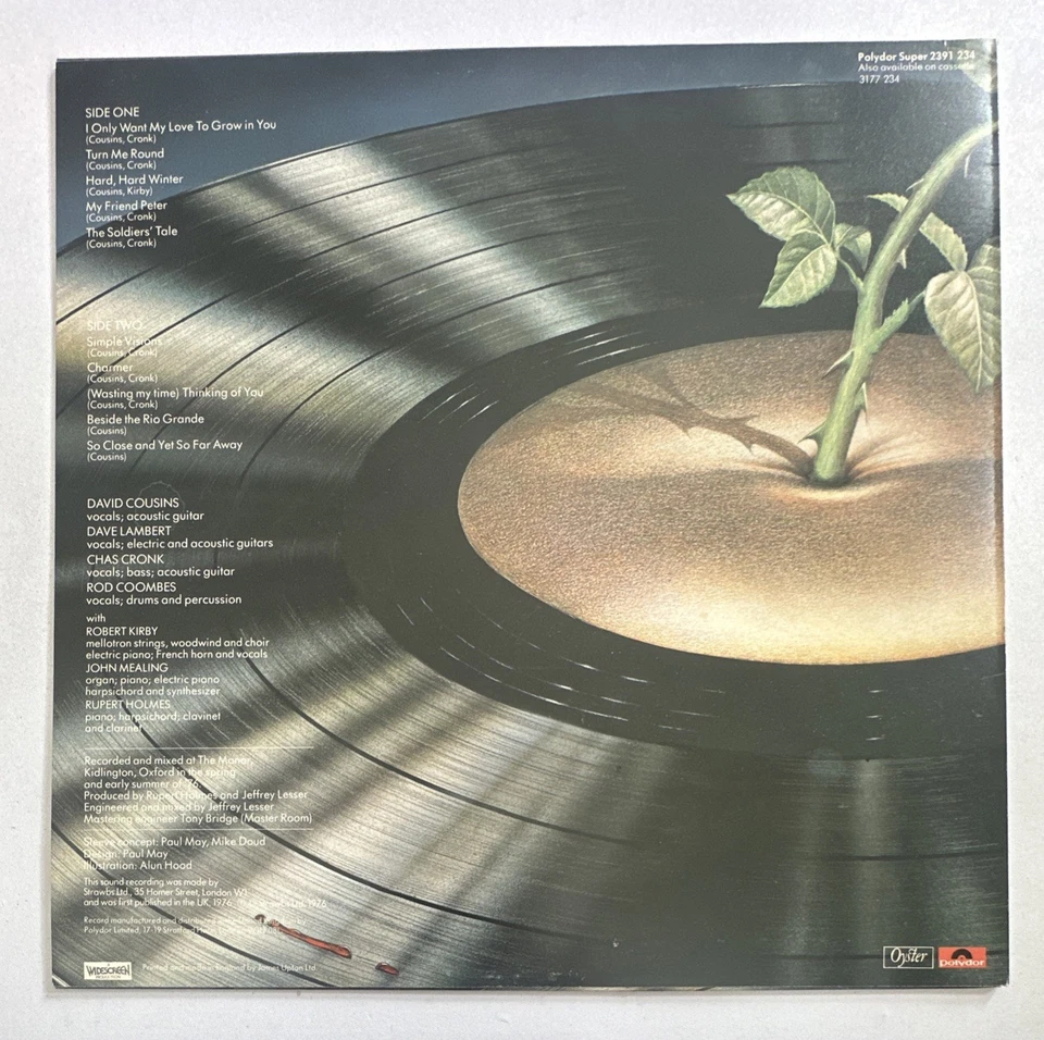 Strawbs – Deep Cuts - 1976 Vinyl LP - Oyster 2391 234 - NM / EX Condition - Image 3 of 4