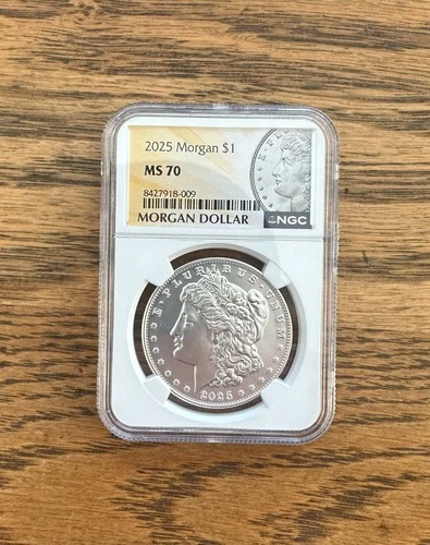 2025 Morgan Silver Dollar NGC MS-70