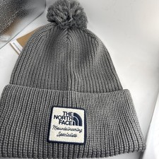The North Face Heritage Pom Beanie Smoked Pearl One Size