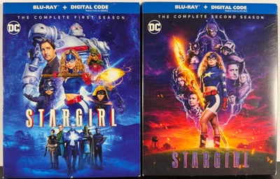 DC Stargirl COMPLETE FIRST & SECOND SEASON Blu-ray Discs - FREE SHIPPING! - Bild 1 von 2