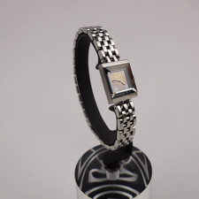 Gucci G-Frame 128,5 Orologio Donna Quarzo Acciaio Inox Quadrato Donna Mini 14 mm