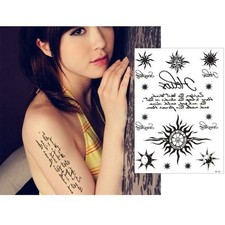 TATOO tattoo sticker festival cosplay tattoo sticker fake tattoo makeup cosplay
