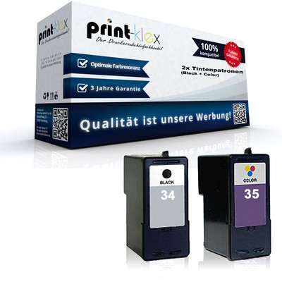 2x Ecoline Pro XL Patronen für Lexmark Z805 Z810 Z810Series Z812 Z815 Z816 