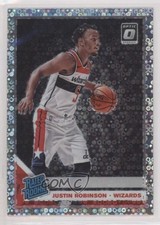 2019 Panini Donruss Optic Rated Rookie Fast Break Prizm Justin Robinson #174 h3a