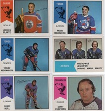 1974-75 O-Pee-Chee WHA Hockey Cards 16