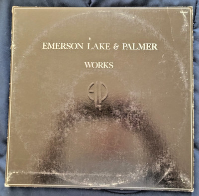 Emerson Lake & Palmer Works Vinyl Record EX/VG K80009 1977 Play Tested EX