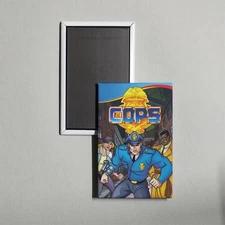 C.O.P.S. Mini TV Show Poster Fridge Locker Magnet