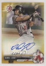 2017 Bowman Retail Prospect Auto Gold 47/50 Dawel Lugo #PA-DLU Auto 1u6