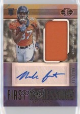 2019 Panini Illusions First Impressions Memorabilia /299 Noah Fant #133 Auto 5o1