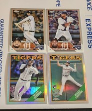 4 Riley Greene 2023 Topps Chrome Rookie Cards 🔥 Base / Debut / 35th Anniversary