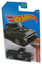 Hot Wheels HW Hot Trucks 2/10 (2015) Dark Green Custom '56 Ford Truck Toy 215/3