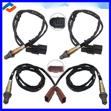4PCS Oxygen Sensor For VW Touareg 04-07 Audi A8 Quattro 4.2L Upstream+Downstream