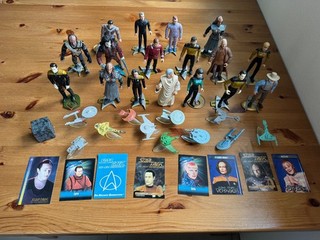 Personaggi Start Trek lotto anni 90 Par.Pic Playmates Toys