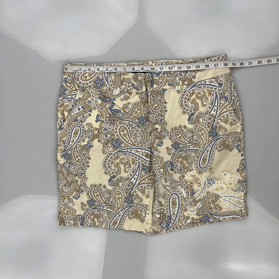 Tommy Hilfiger Pantalones Cortos Florales - 36W Reino Unido 14 Algodón Multicolor Foto 3 de 4