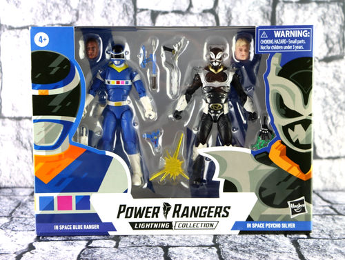 Power Rangers Lightning Collection In Space Blue Ranger Psycho Silver ...
