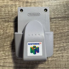 Official Nintendo 64 Rumble Pak OEM NUS-013 Authentic Tested & Works N64 Tremor