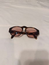 Authentic CHANEL Sunglasses CC Logos CoCo Mark Plastic 01452 Brown AA987
