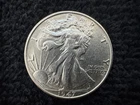 1947 Walking Liberty Half Dollar. AU/BU. No reserve.