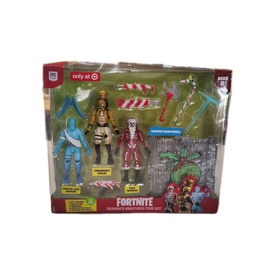 Only At Target - Epic Games Fortnite Season's Greetings Trio Set - Christmas Set