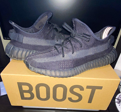 adidas Yeezy Boost 350 V2 Onyx Black Low Top Cushioned HQ4540 Men 2022