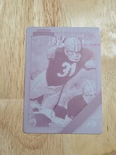 2009 Press Pass Legends DICK ANDERSON Printing Plate Magenta 1/1 #62 SSP
