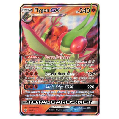 Pokemon - Sonne & Mond - Kosmische Finsternis - FlygonGX - 110/236 PO