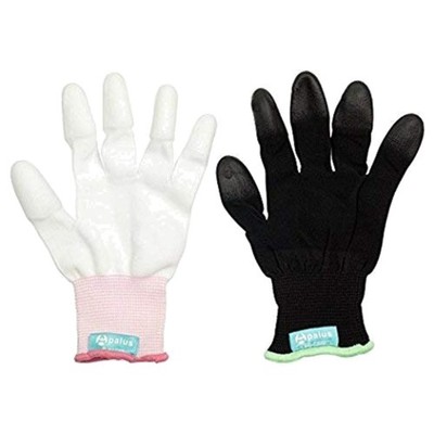 Hitzebeständige Handschuhe Set 2 Stück, Silikonfrei, Haarglätter Zubehör, Sty...