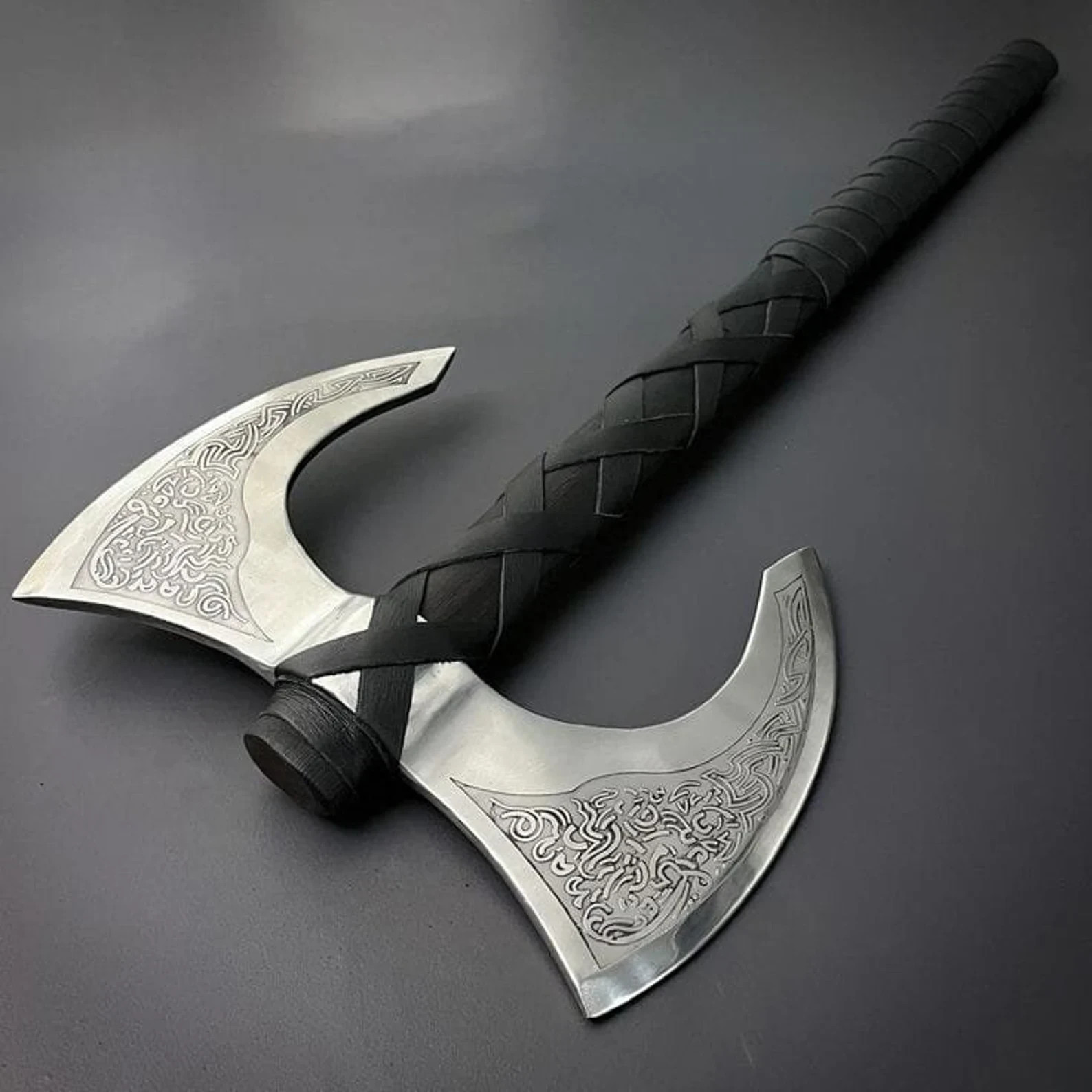 Double Headed Viking Axe